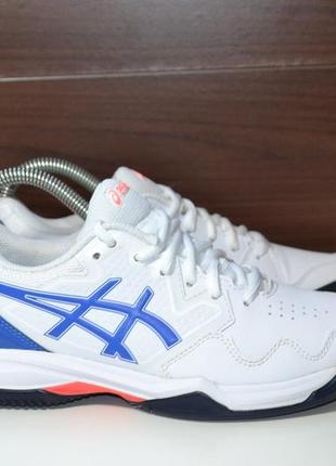 Asics gel-dedicate 7 clay 38р теннисные кроссовки для корта волейбол