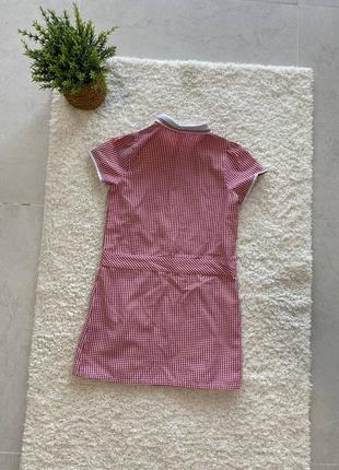 Платье сарафан в клетку f&f 5-6лет 6
