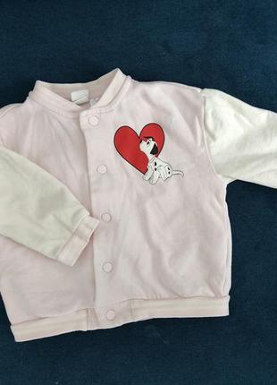 Бомбер h&m disney, розмір 74