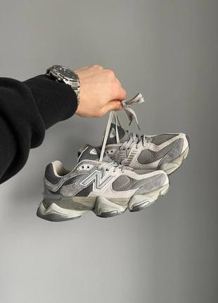 Кроссовки new balance 9060 «shadow grey