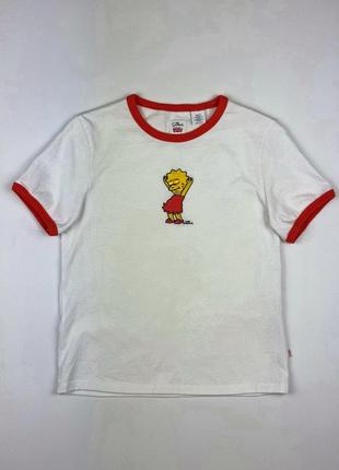 Футболка levi’s the simpsons