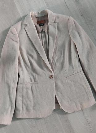 Пиджак massimo dutti, альпака, шерсть