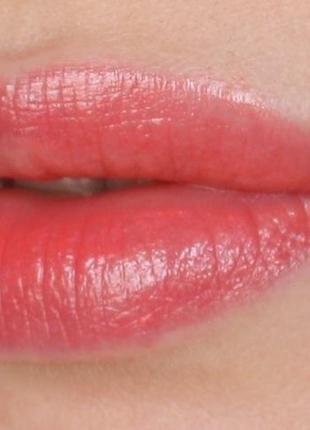 Зволожувальна помада-блиск Clarins joli rouge velvet matte lipstick 762v brillant 20 coral tulip тестер