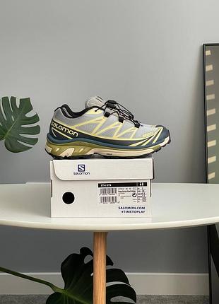 Salomon xt-6 gull granada sky grey green