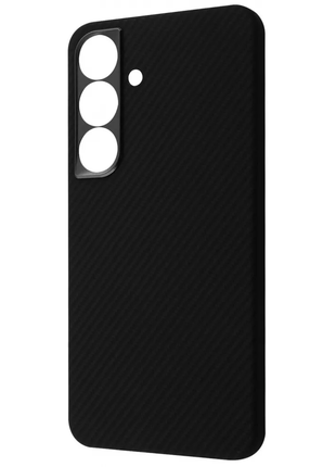 Чехол proove carbon slim с магнитным кольцом для samsung galaxy s25