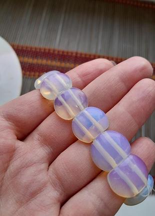 Браслет лунный камень