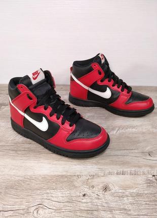 Кросівки хайтопи nike dunk 36р