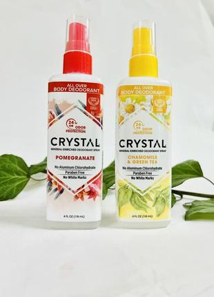 Crystal натуральный дезодорант, сша
