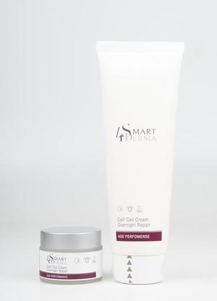 Хронобиологический энергетический ночной лифтинг-крем smart4derma