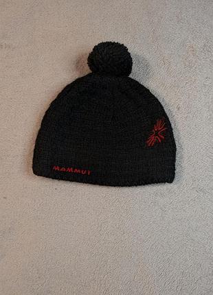 Шапка mammut с флисом оригинал взрослая подросток