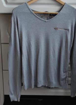 Кофта з мережевним спиною miss aless