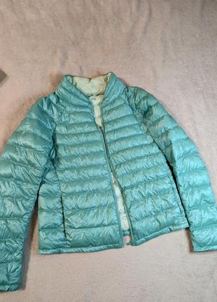 Куртка микропуховик uniqlo s размер