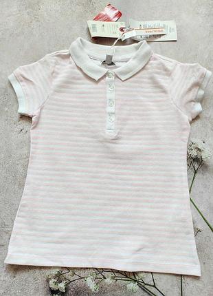 Футболка поло для девочки