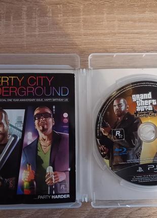 Grand theft auto episodes from liberty city ( бу ) гта 4 на пс3 (плейстейшен 3
