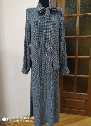 Вишукана сукня -сорочка максі zara