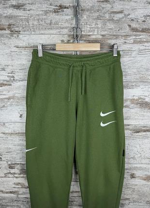 Мужские спортивные штаны nike swoosh с лампасами брюки tech fleece