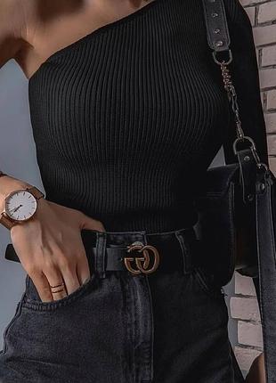 Жіноча кофтинка на одне плече