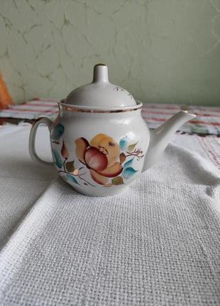 Чайник заварник. ручная роспись