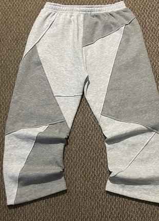 Брюки широкие спортивные