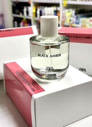 Zara парфумована вода black amber, 90 мл