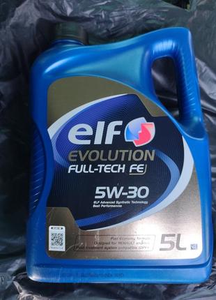 Мостило масло elf 5w-30 оригинал 100%