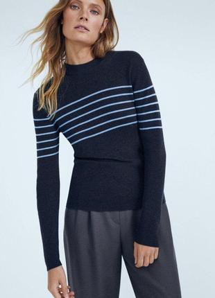 Джемпер в полоску massimo dutti
