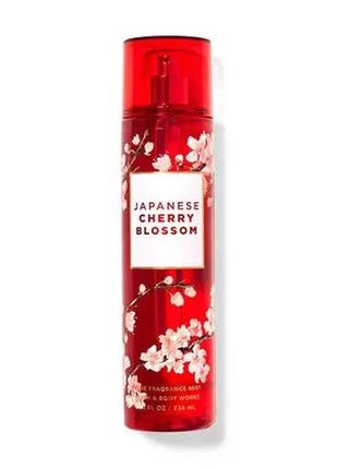 Спрей для тела мист japanese cherry blossom bath and body works оригинал сша b210514