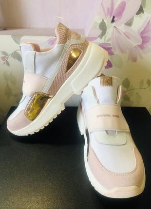 Кроссовки детские michael kors cosmo rouen р. 34