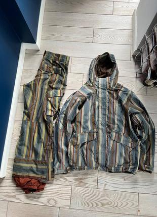 Оригинальный сноубордический лыжный костюм burton