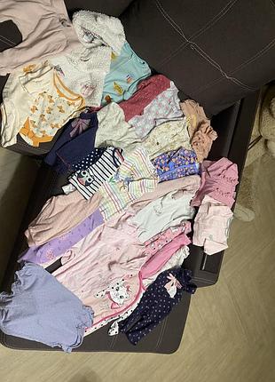 Пакет одягу для дівчинки