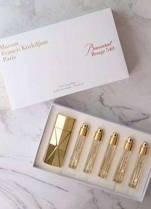 Парфюмированный набор унисекс maison francis kurkdjian baccarat rouge 540,5*11 мл