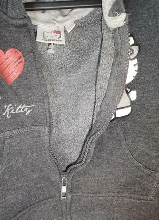 Утепленная толстовка hello kitty 6