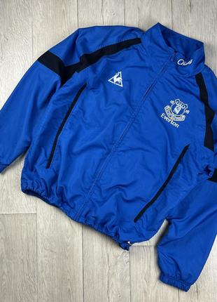 Вінтажна футбольна вітровка everton le coq sportif 2009-2010