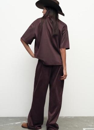Костюм зі штучної замші zara4 фото