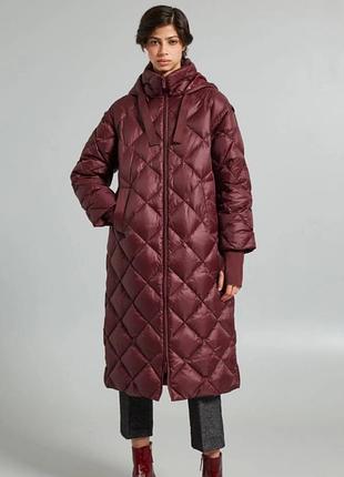Max mara пуховое стеганое пальто,пуховик осень- зима