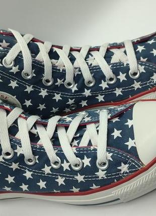 の　黒38サイズ Кеды converse 113978 38р. синий с звездочками — цена 560 грн в