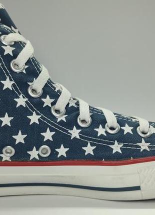 Кеды converse 113978 38р. синий с звездочками — цена 560 грн в