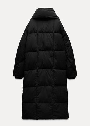 Водовідштовхуючий стьобаний анорак zw collection з шарфом