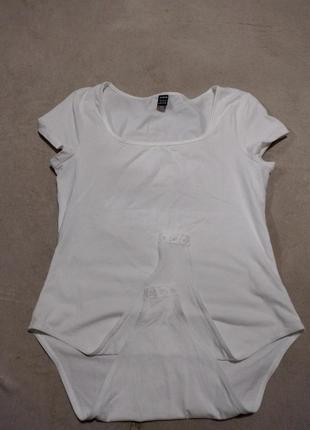 Белый хлопковый комбидресс,shein, xl, eur44, Ausa 12, сток,люкс
