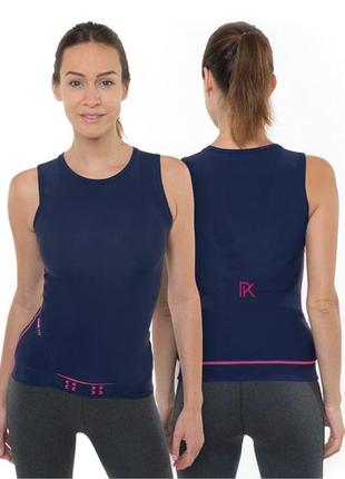 Percko - lyne fit posture corrector for sports - женская спортивная футболка - стирка 30° защищает и укрепляет спину во время физических нагрузок