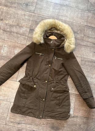 Куртка парка zara