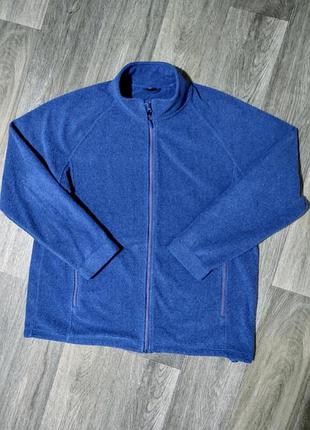 Мужская флисовая кофта на молнии / cotton traders / толстовка / куртка / мужская одежда / флиска /