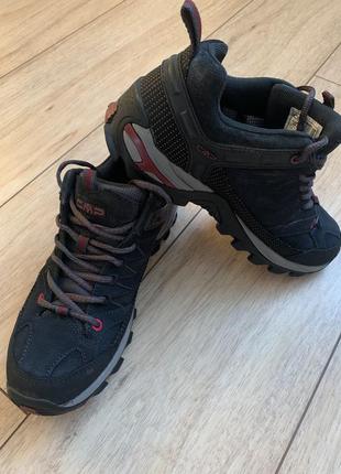 Чоловічі кросівки для трекінгу cmp rigel low trekking shoes wp 3q13247-65um 46 темно - сині.
