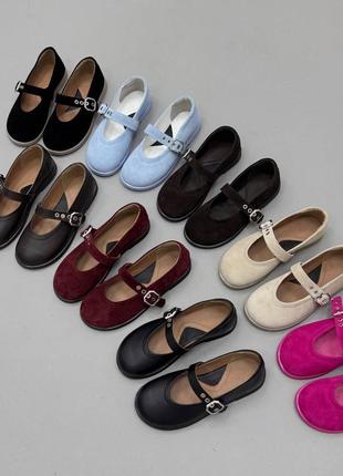 Балетки barefoot нат.кожа/замша4 фото