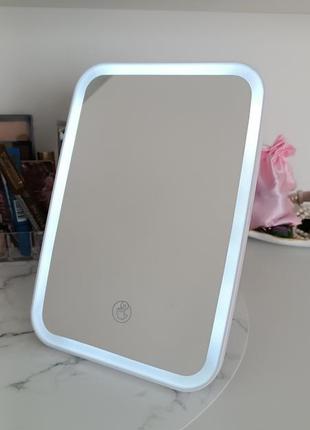 Дзеркало настільне одностороннє з led підсвіткою
