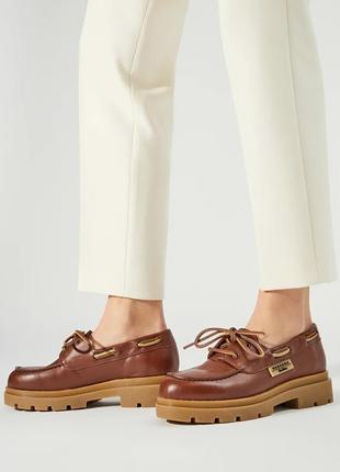 Max mara weekend шкіряні мокасини