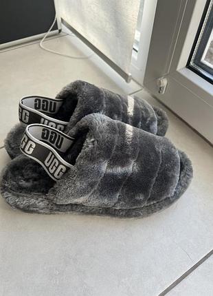 Женские сандалии ugg 36 (5us) серые