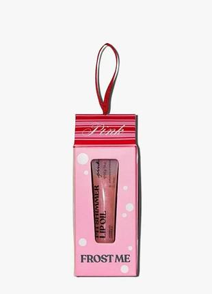 Подарунковий набір олія для губ тінт  victoria secret pink