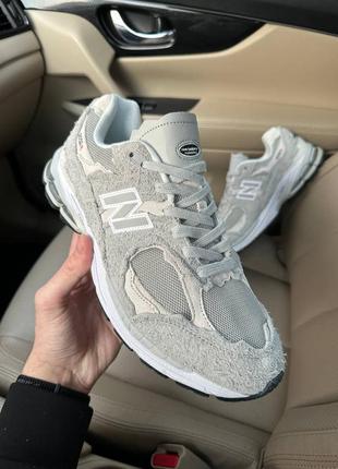 New balance 2002r protection hoops light grey