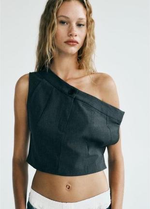 Асимметричный топ от zara